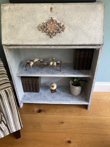 Vintage upcycled bureau - vintage,