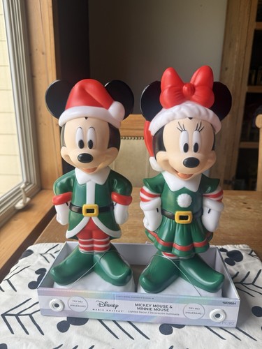 Christmas mickey and - and, minnie