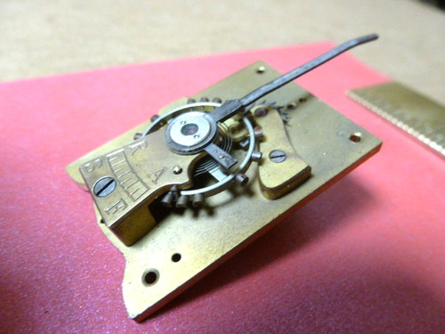 Good old antique clock - good,