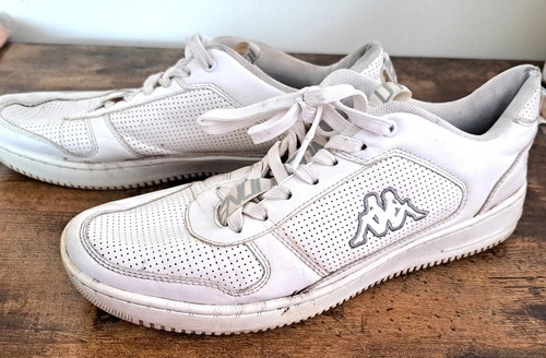Kappa white casual trainers - white,
