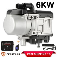 6KW 12V Water Diesel Heater Water Pump LCD Remote Control Camper Motorhome Boat
