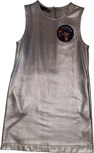 Love moschino silver dress - love,