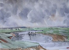Blakeney Marsh Norfolk