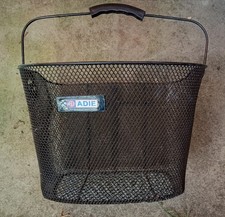 Adie Front Mesh Basket Black  Front Mounted Cycling Bike Bicycle