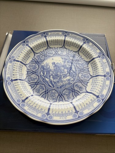 Spode blue room calendar - blue,