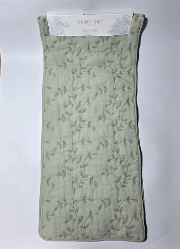 Shabby chic quilted green - quilted,