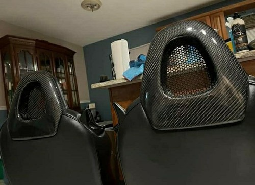 Honda s2000 carbon seat backs - carbon,