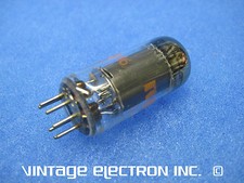 JAN-6BH6 (E90F) Vacuum Tube - RCA - USA - 1970 (Black Plates, Marantz 8B, etc)