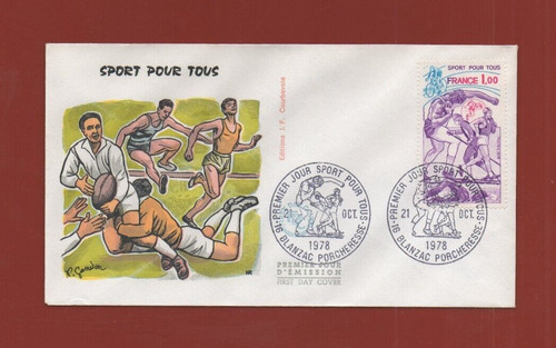 Fdc 1978 sport for - -, all