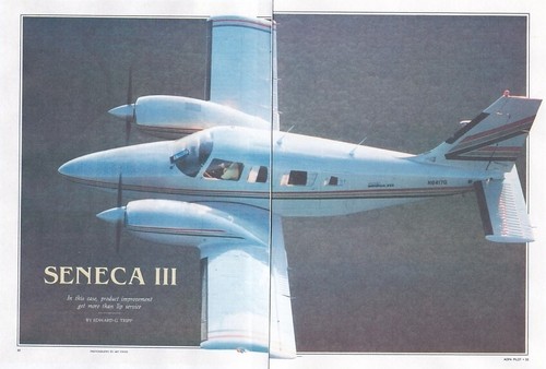 Piper seneca iii - piper, aircraft