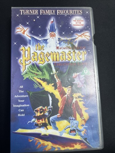 The pagemaster vhs 1995 - the,