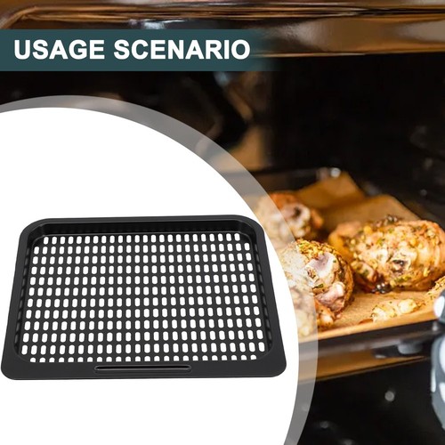 Black cooking tray air fryer - air,