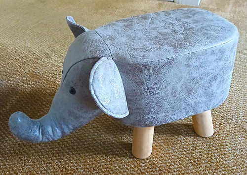 Children grey elephant - grey,
