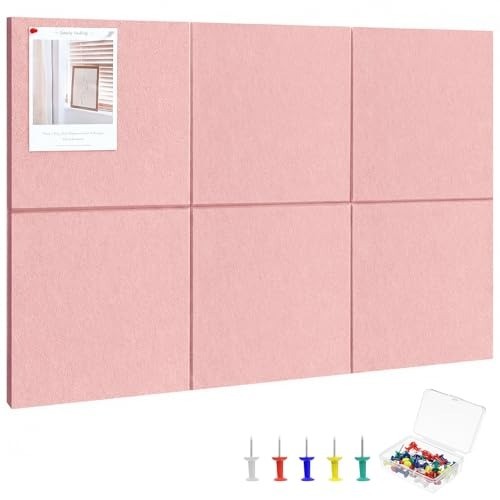 Pack felt wall tiles cork - wall,