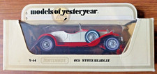 Matchbox Models Of Yesteryear Y-14 1931 Stutz Bearcat Red & Cream Diecast Model