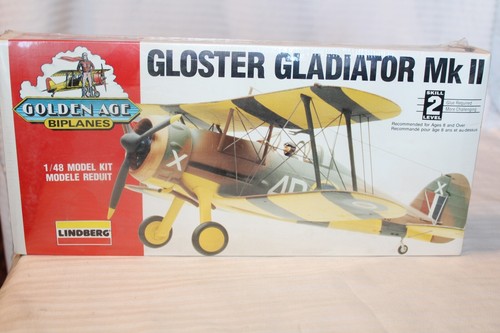 Scale lindberg gloster - 1/48,