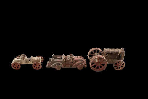 Antique cast iron toys - cast,