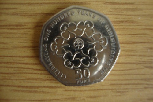 2010 50p coin - -, girl