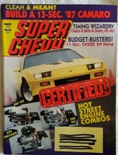 SUPER CHEVY MAGAZINE MARCH