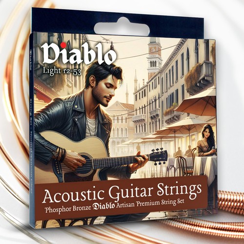 Acoustic guitar strings - acoustic,