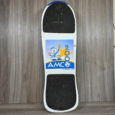 Vintage AMCO Sports 1999 Complete Skateboard Blue/Yellow Graphics Original Truck