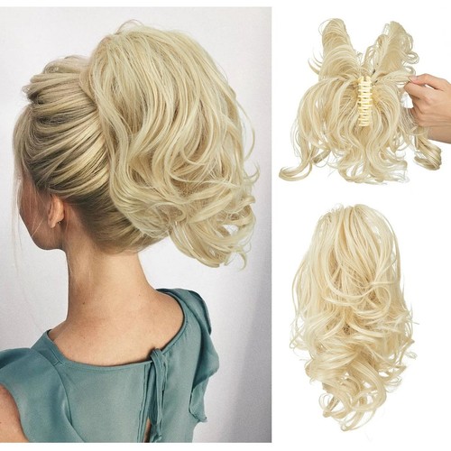 Clip messy bun hair - clip,