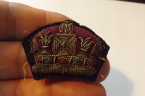 Military wire bullion badge - military,