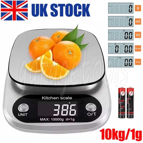 10kg kitchen scales digital - 10kg/1g,