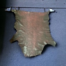 Old Western, Leather Lambskin (0.7-0.8mm 2oz) Distressed Antique Finish.