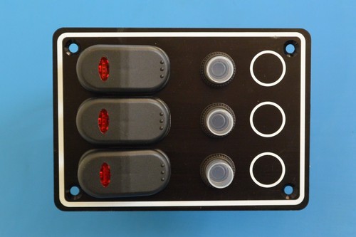Switch panel waterproof 3 - panel,