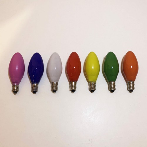 Replacement christmas light - 7x,