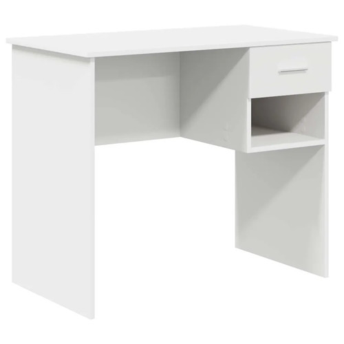 Desk with drawer - with, shelf