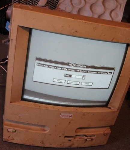 Amstrad pcw16 vintage personal - amstrad,