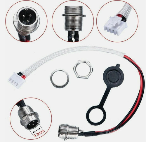 Wire charging port pin - 4, 3