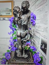 Crosa Dance Of The Heart Lovers Embrace Cold Bronze Effect Resin Figurine H:38cm