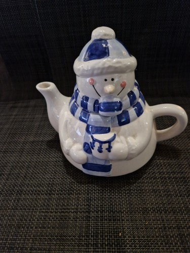 Vintage winter valley ceramic - winter,