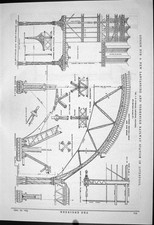 Antique Old Print Lancashire
