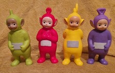 4 x Teletubbies Plastic