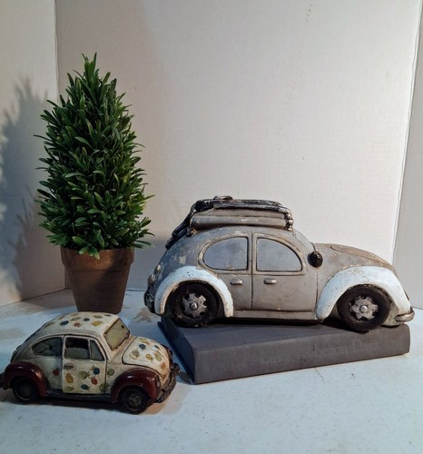 Rustic resin beetle garden - rustic,