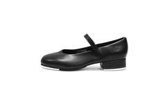 BLOCH Girls Melody Tap Shoes Easy Fasten Hook and Loop Strap Black S0335