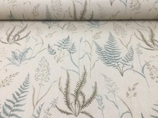 French linen fabric - linen, forest