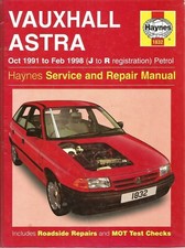 Haynes 1832 - Vauxhall Astra