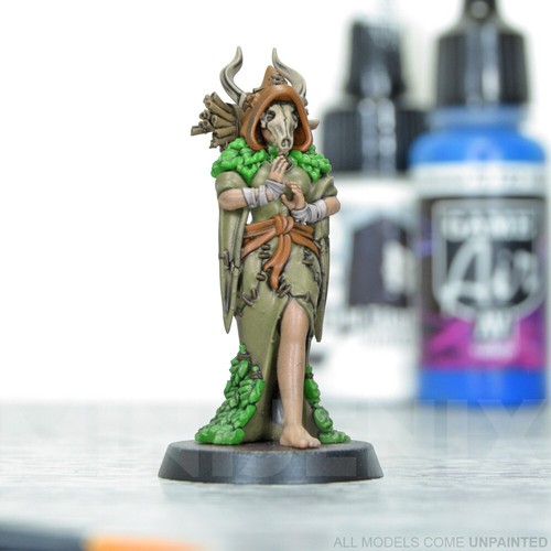 Female forest druid dryad - forest,