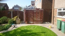 Hardwood greenhouse - hardwood,