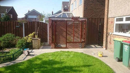 Hardwood greenhouse - hardwood,