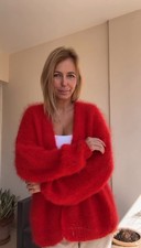 Red Cardigan Mohair, Mohair