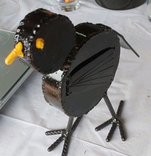 Metal sculpture made from