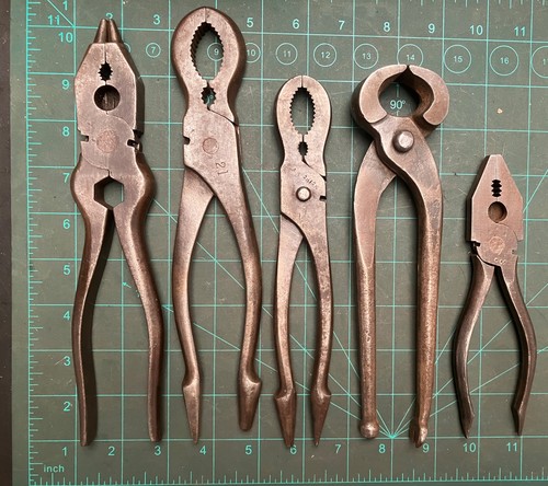 Job lot five - vintage, pliers
