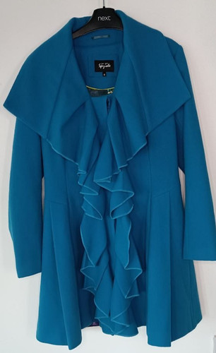 Per una special blue ruffle - blue,