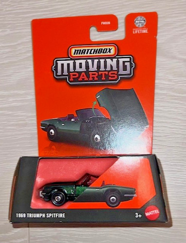 Matchbox moving parts - parts, triumph